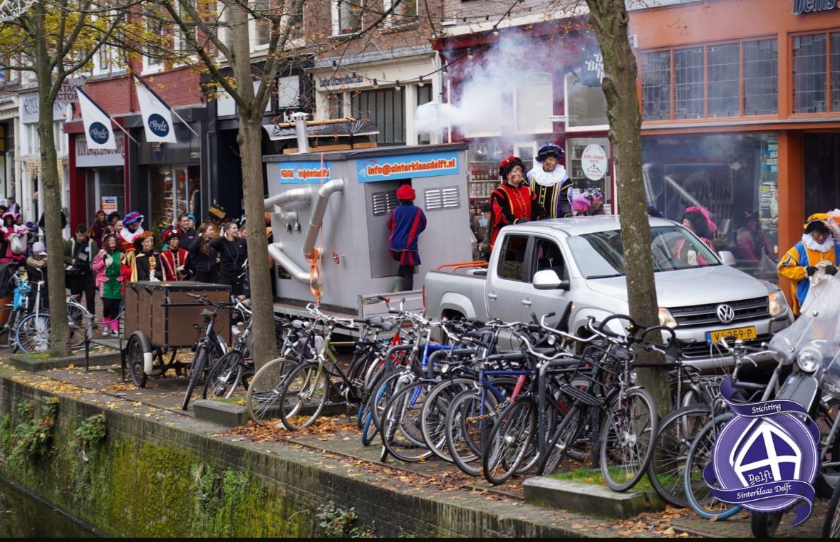 Partyverhuren sponsor bij de Sinterklaas intocht van Delft!